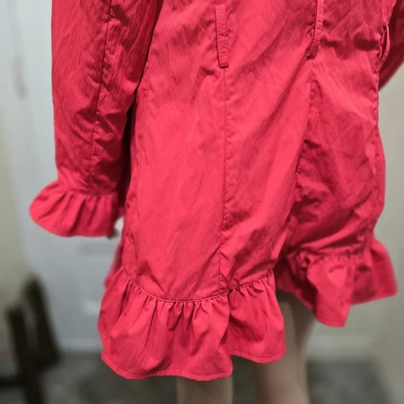 Women's Red Ruffle Jacket - Picture 7 of 7